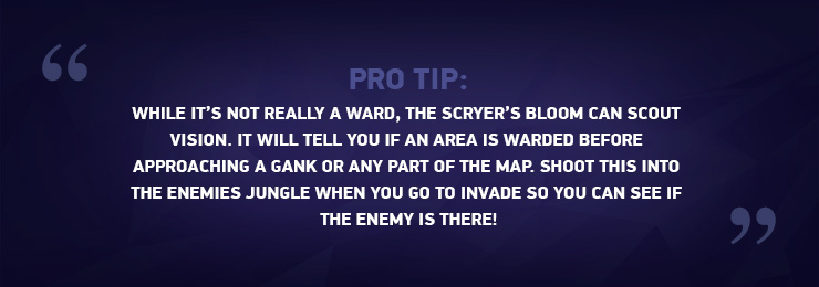 Pro tip Scryer's Bloom