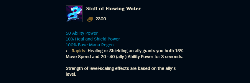 Staff of Flowing Water