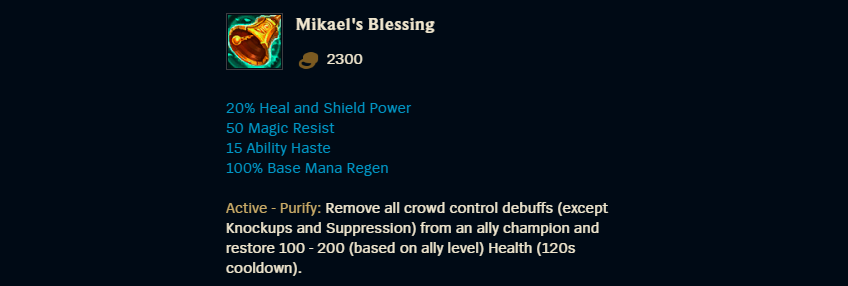 Mikael's Blessing