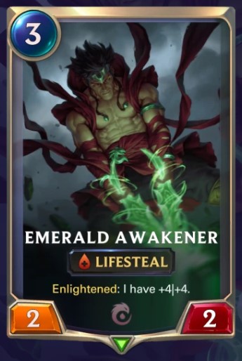 emerald awakener card