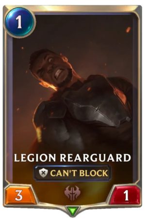Legion Rearguard (LoR card)