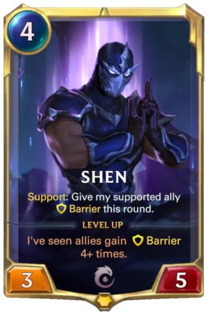 Shen level 1 (LoR card)