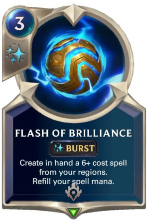 Flash of Brilliance (LoR card)