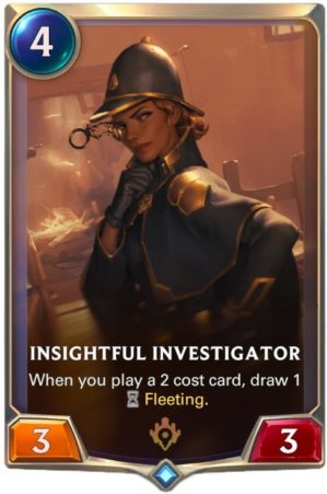 Insightful Investigator (LoR card)