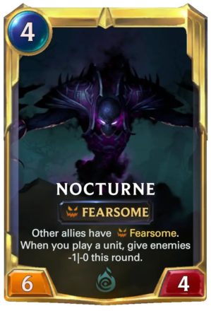 Nocturne Level 2 (LoR card)