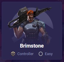 Карта на агент на Brimstone