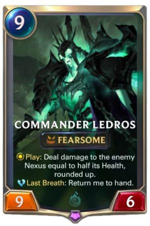 Commander Ledros (LoR card)