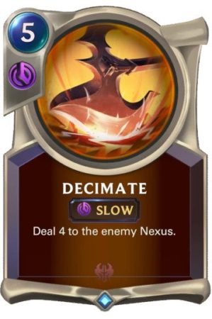 Decimate (LoR card)