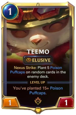 Teemo Level 1 (LoR card)