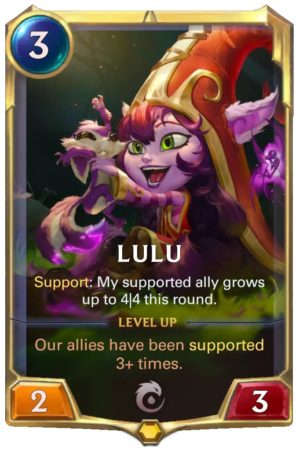 Lulu level 1 (LoR card)