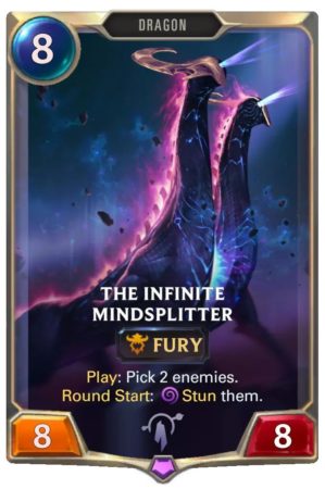 The Infinite Mindsplitter (LoR card)