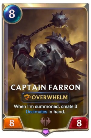 Captain Farron (LoR Card)