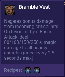 tft bramble vest