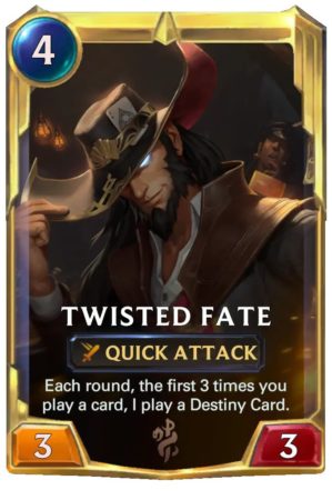 Twisted Fate Level 2 (LoR card)