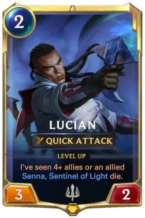 Lucian Level 1 (LoR card)