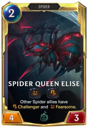 Spider Queen Elise (LoR card)