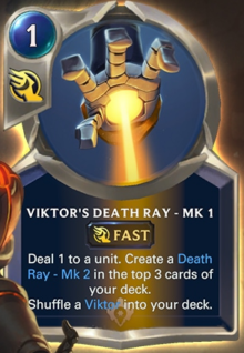 Viktor's Death Ray - MK 1 (LoR Card Reveal)