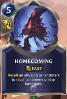 Homecoming (LoR Card Reveal)