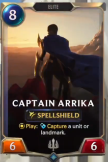 Captain Arrika (LoR Card Reveal)
