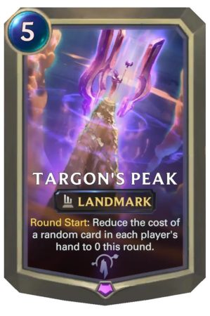 Targon's Peak (LoR Card)