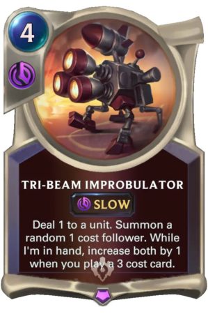 Tri-beam Improbulator (LoR Card)