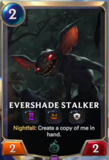 Evershade Stalker (LoR Card Reveal)