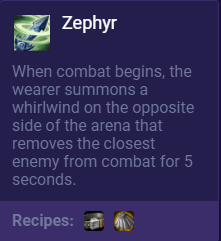 TFT Zephyr Description