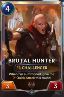 Brutal Hunter (раскрытие LoR)