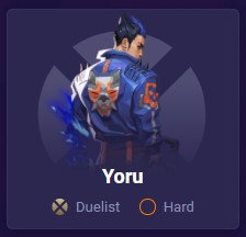 Portál stránky agenta Yoru