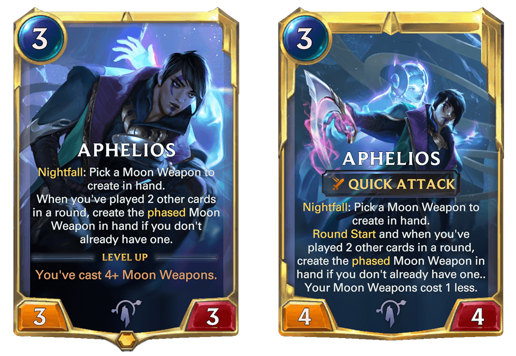 Aphelios (LoR Card Reveal)