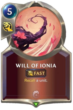 Will of Ionia (LoR Card)