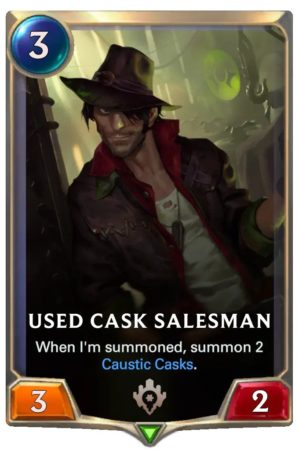 Used Cask Salesman (LoR Card)