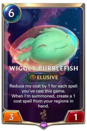 Wiggly Burblefish (LoR Card)