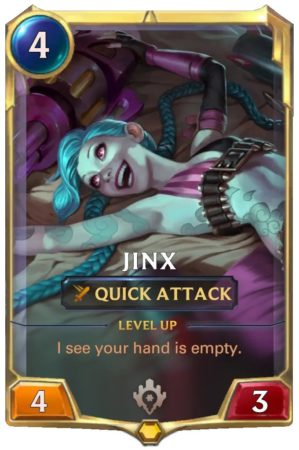 Jinx level 1 (LoR Card)