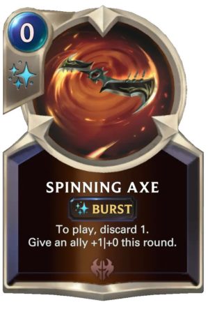 Spinning Axe (LoR Card)