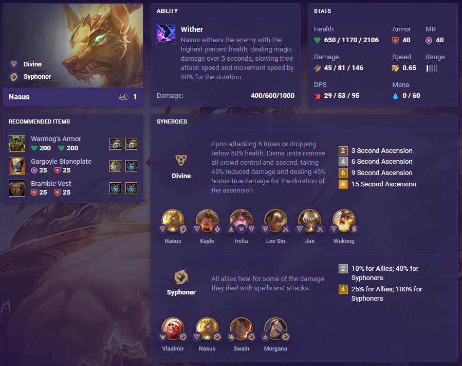 tft divine syphoner comp