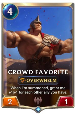 Crowd Favorite (LoR Card)