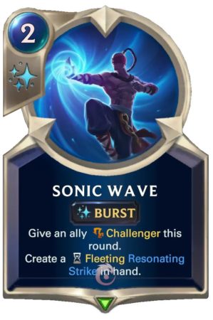 Sonic Wave (LoR Card)