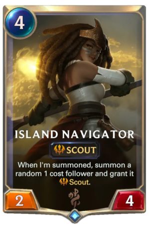 Island Navigator (LoR Card)