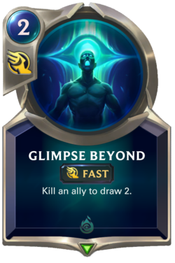 Glimpse Beyond (LoR Card)