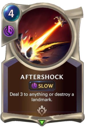 Aftershock (LoR Card)