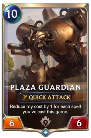 Plaza Guardian (LoR Card)