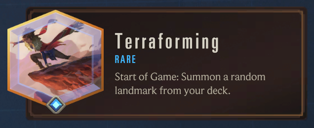 Terraforming (Lab of Legends)
