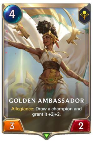 Golden Ambassador (LoR Card)