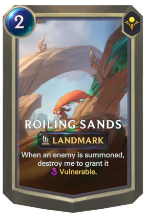 Roiling Sands (LoR Card)