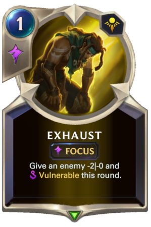 Exhaust (LoR Card)