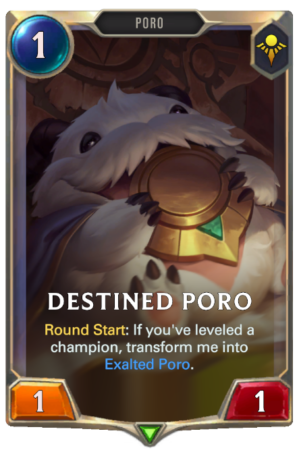 Destined Poro (LoR Card)