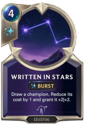 Written in Stars (LoR Card)