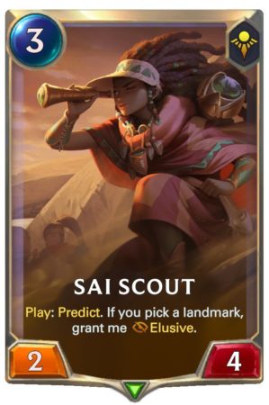 Sai Scout (LoR Card)