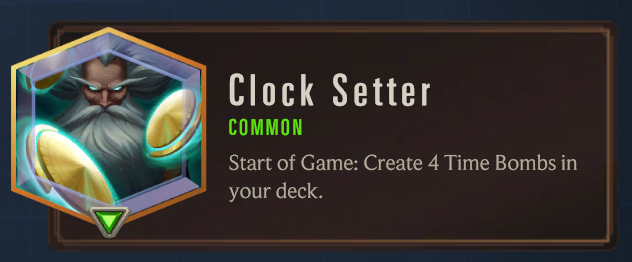 Clock Setter (Lab of Legends)